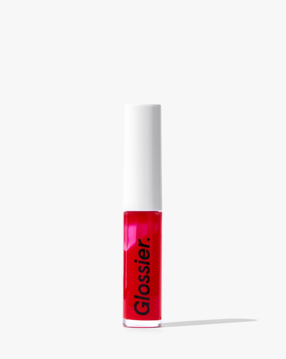Lip Gloss in Red against white background